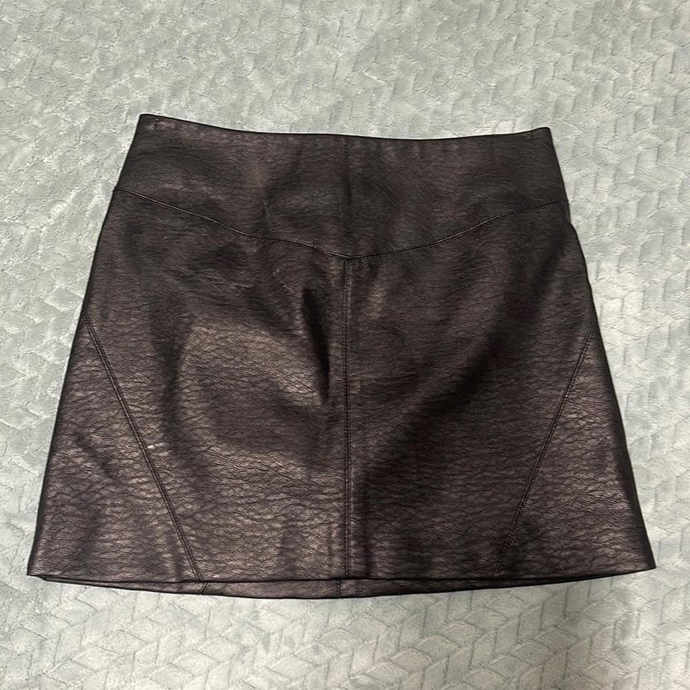 Leather Bodycon Skirt